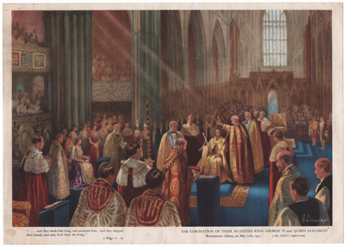 The Coronation of Their Majesties King George VI and Queen Elizabeth